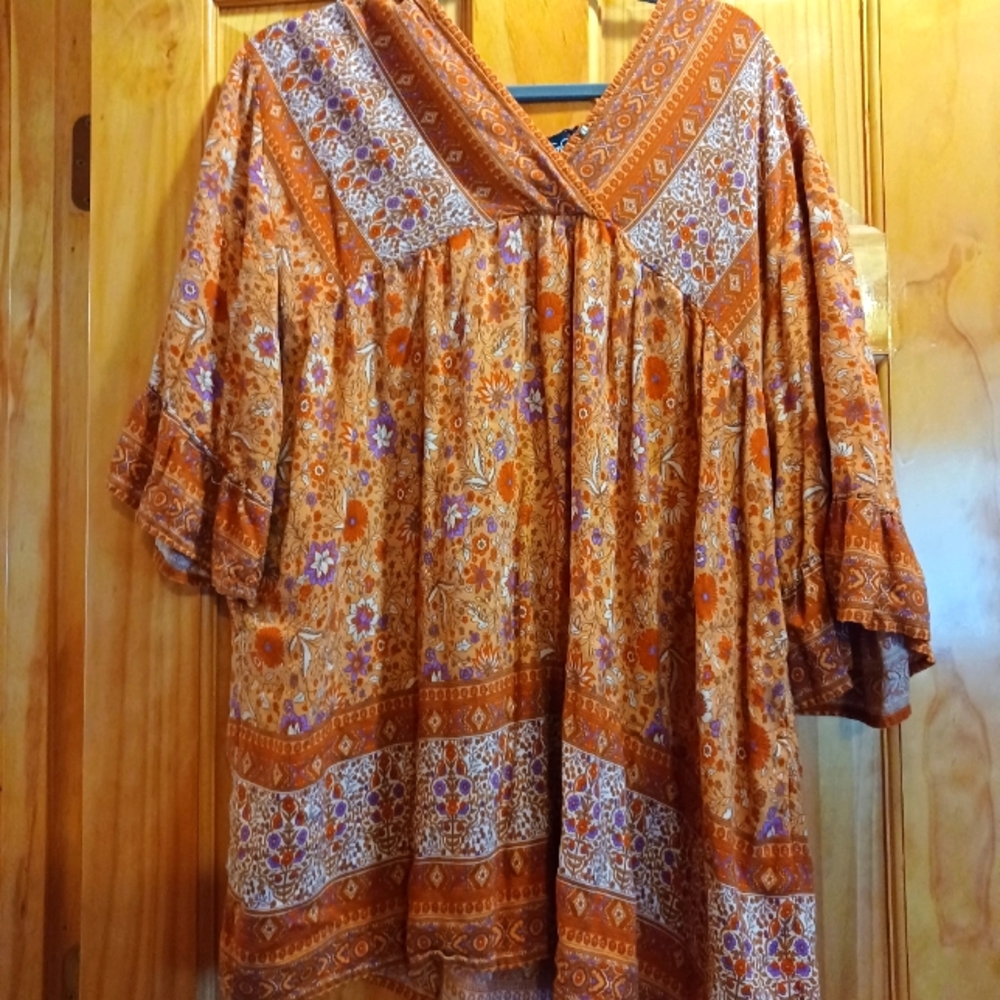 GIGIO MEDIUM BOHO BLOUSE  VERY VERY OVERSIZED